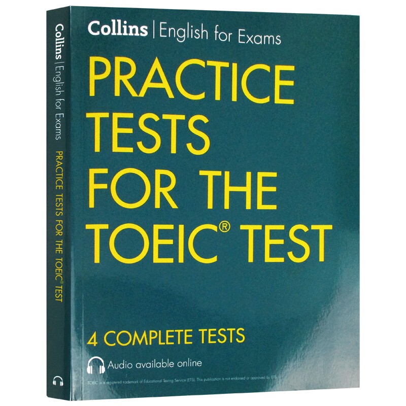 柯林斯托业考试测试题 英文原版 Collins Practice Tests for the TOEIC Test 英文版 进口原版英语考试书籍