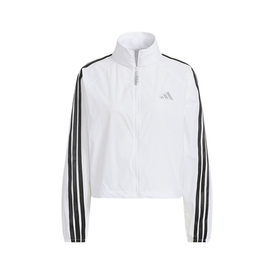 adidas阿迪达斯三条纹舞动防晒UPF50+凉感梭织防晒衣外套 KC0181