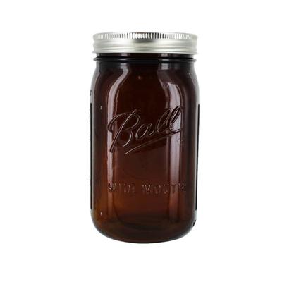 家用遮光瓶避光瓶茶色玻璃密封罐