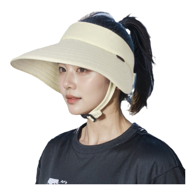 不掉一体防风扣加长沿骑行防晒帽