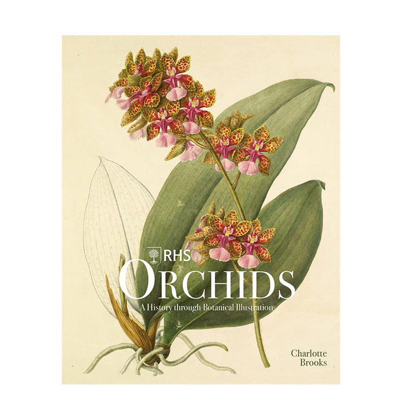 【预售】英文原版 皇家园艺协会:兰花 插画图鉴 RHS Orchids 英文插画/原画/设定集 正版进口书画册 善优图书