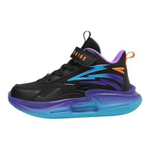 Abckids儿童运动鞋男童篮球鞋新款秋冬皮面防水加绒中大童鞋子男