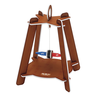 自制指南针科技小制作材料包 学生科学实验教具小玩具 磁铁场磁极