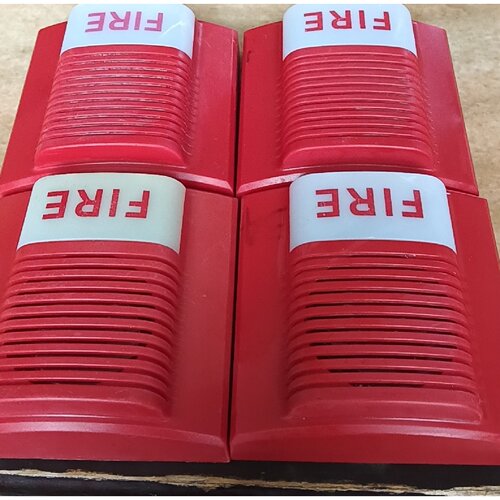 拍前询价：无锡蓝天SM501火灾声光警报器带底座工作电压DC24V