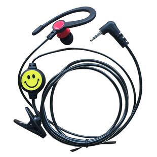 适用JIANGKE Smile 中晨迷你小微型单孔T头对讲机耳机耳麦线2.5mm