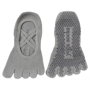 oysho两双装女瑜伽运动普拉提袜子透气吸汗棉质防滑居家地板袜