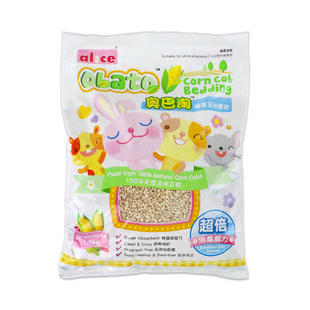 玉米芯地鼠形垫料金丝熊仓鼠垫砂玉米砂配合木屑木粒效果更好