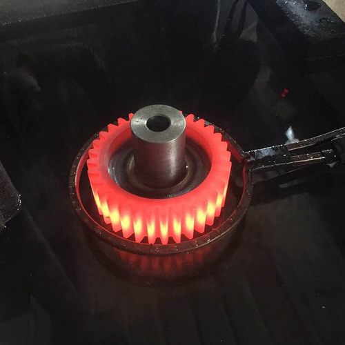 感应加热机电源 铝棒高频热锻设备 绣花机轴淬火锤面淬火