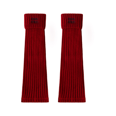 袜套小腿袜子女安可拉红秋冬加厚