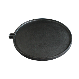 敬辉铸铁无涂层北京炙子烤肉盘烧烤盘户外旅行野营野餐配件商用31