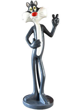 卡通风网红商场景区玻璃钢雕塑