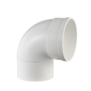 pvc管排水下水管50/75弯头110水管配件90度管接头承插内外插弯头