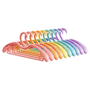 佳帮手短颈衣架省空间挂大衣羽绒服缩脖子衣服撑子家用矮款晾衣撑