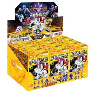 布鲁可积木人变形金刚星辰版第六弹6代5布鲁克混天豹拼装玩具男孩