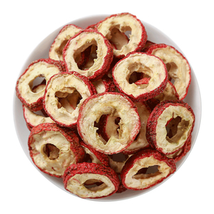 山楂片500g250g100g干山楂片生山楂干有籽山楂山里红山楂干中药材