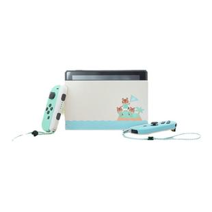 任天堂Switch动物之森限定版主机  NS续航加强版电视港日版游戏机