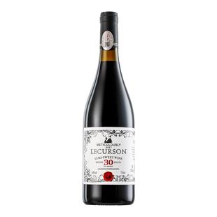 【自营】法国进口红酒正品半甜红葡萄酒甜型热红酒女士微醺晚安酒