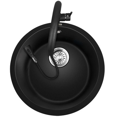 意狄讴石英石吧台小圆槽