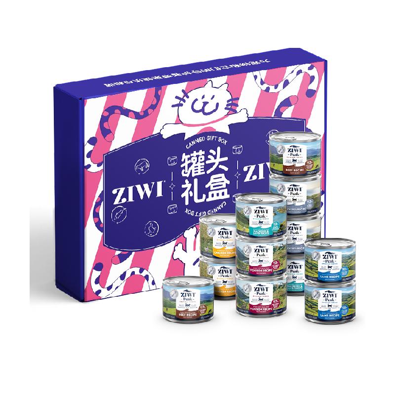 Ziwi滋益巅峰礼盒版进口猫罐头全价主食猫湿粮12罐185g慕斯肉泥
