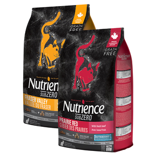 【官方旗舰店】纽翠斯猫粮成猫冻干双拼幼猫粮红肉11磅+禽肉11磅