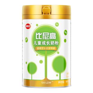 南山比尼高儿童成长奶粉3岁以上青少年学生高钙营养牛奶800g