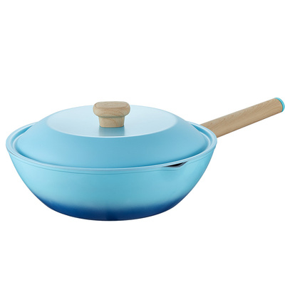 炒锅炊大皇铝合金不粘锅32cm套装