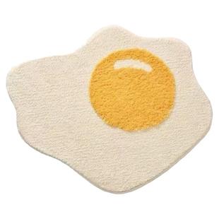 2025新仿羊绒异形卡通可爱吸水防滑地垫书房卧室沙发阳台床边地毯