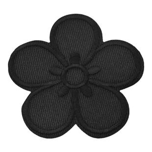 黑色补丁贴衣服自粘无痕男女羽绒服棉服破洞大号无痕修补刺绣布贴