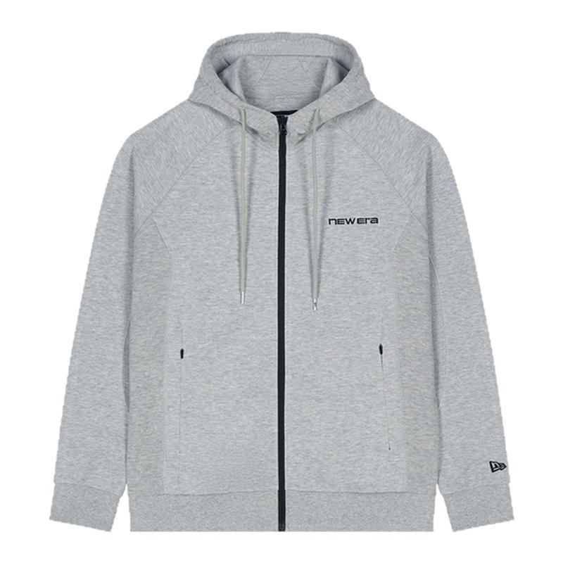 NEW ERA纽亦华26新品连帽抽绳拉链休闲网球户外运动外套男女NE
