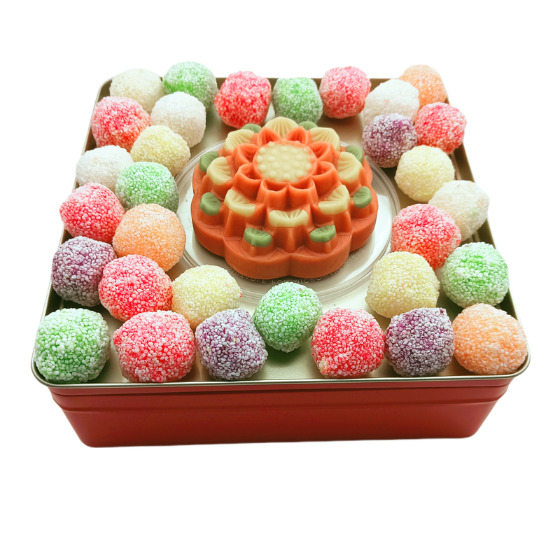 素食糕点 佛珠佛塔莲花糕 佛堂供奉传统茶点中式手工