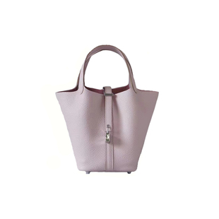 梦幻紫菜篮子包女百搭手提水桶包大容量2026春夏高级感手拎子母包