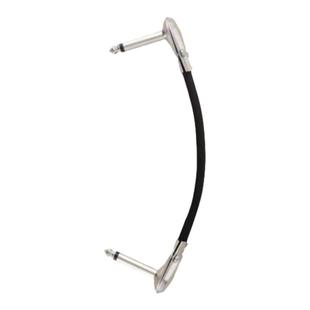 效果器连接线单块串联10/20/25/50cm吉他扁头6.35短线降噪屏蔽