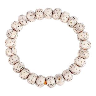 海南星月菩提子手串单圈手链男女新月高密顺白正月文玩佛珠绕指柔