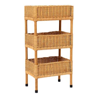 JOJO'SLIFEPD落地藤编储物架