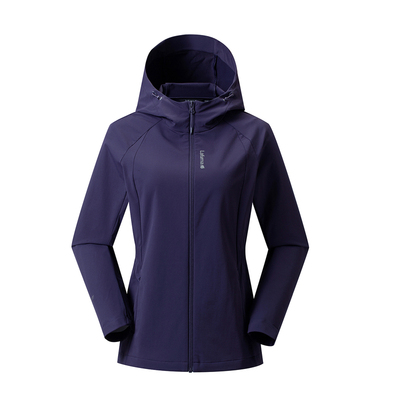 乐飞叶软壳外套女耐磨防泼水