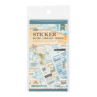 语闲复古藏书室素材本24张基础英文字素字母句子盐系模切装饰DIY