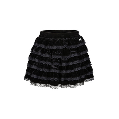 herlian蛋糕裙短裙甜美