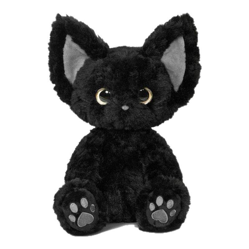 普莱美JMPRIME德文卷毛黑猫玩偶可爱猫咪公仔毕业礼品生日礼物