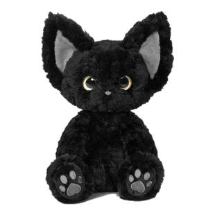 普莱美JMPRIME毛绒玩偶卡奇KUKI黑猫玩偶德文卷毛猫公仔新年礼物