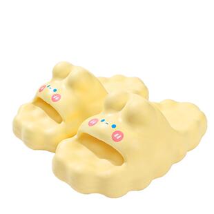 可爱云朵拖鞋女夏季室内家居浴室洗澡防滑厚底踩屎感凉拖鞋女外穿