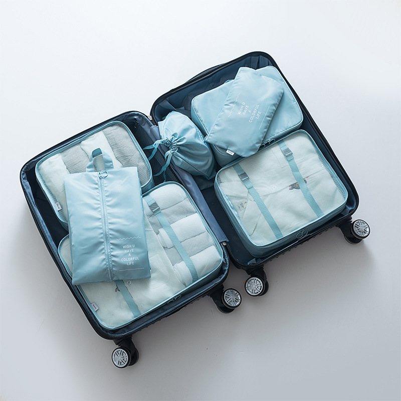 出行收纳包旅行收纳袋套装袋子旅游便携衣服出差鞋子行李箱物分装