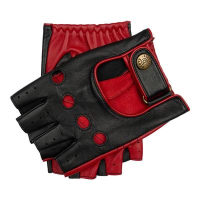 DENTS毛羊皮男士半指手套