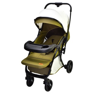 小官人外贸工厂新生儿双向轻便避震便携可坐躺睡一键折叠婴儿推车