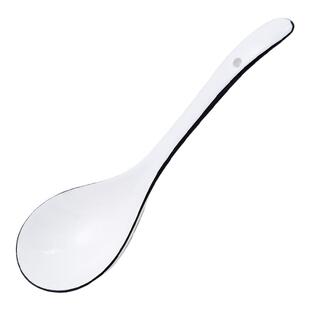 1个装陶瓷家用大汤勺大勺子大汤瓷勺勺子汤匙大号长柄粥勺稀饭勺