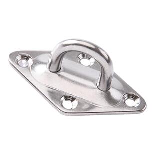 遮阳网配件花兰螺丝菱形门扣弹簧扣四角遮阳帆304不锈钢固定件