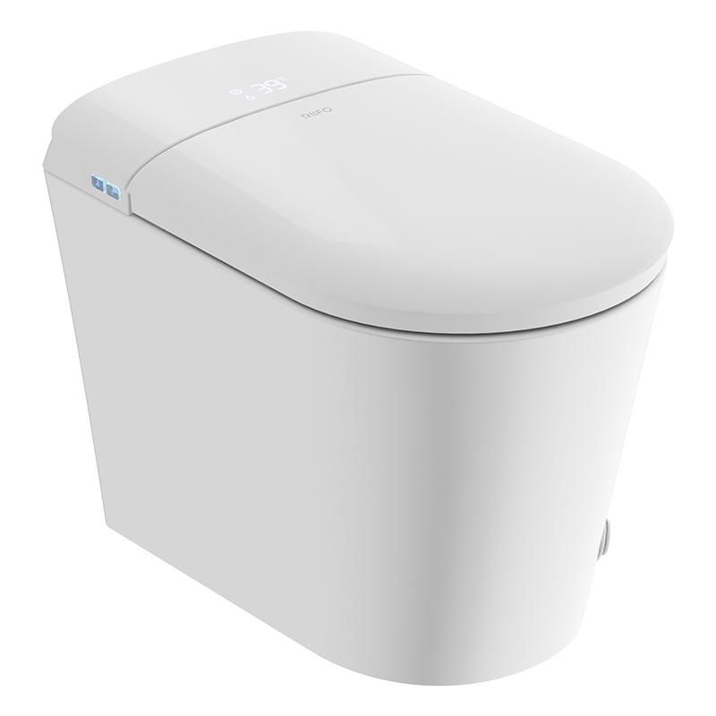 日丰58cm小旋风小户型轻智能马桶全自动感应泡沫盾小尺寸坐便器