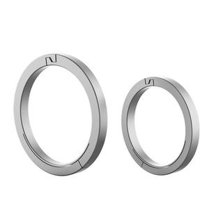 钛合金快拆钥匙扣汽车链EDC配件快挂挂扣扁圈平圆圈锁匙圈环配件