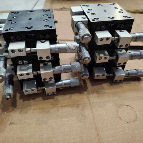 XY轴手动滑台60X60台面高35mm行程13，滑动顺畅 成