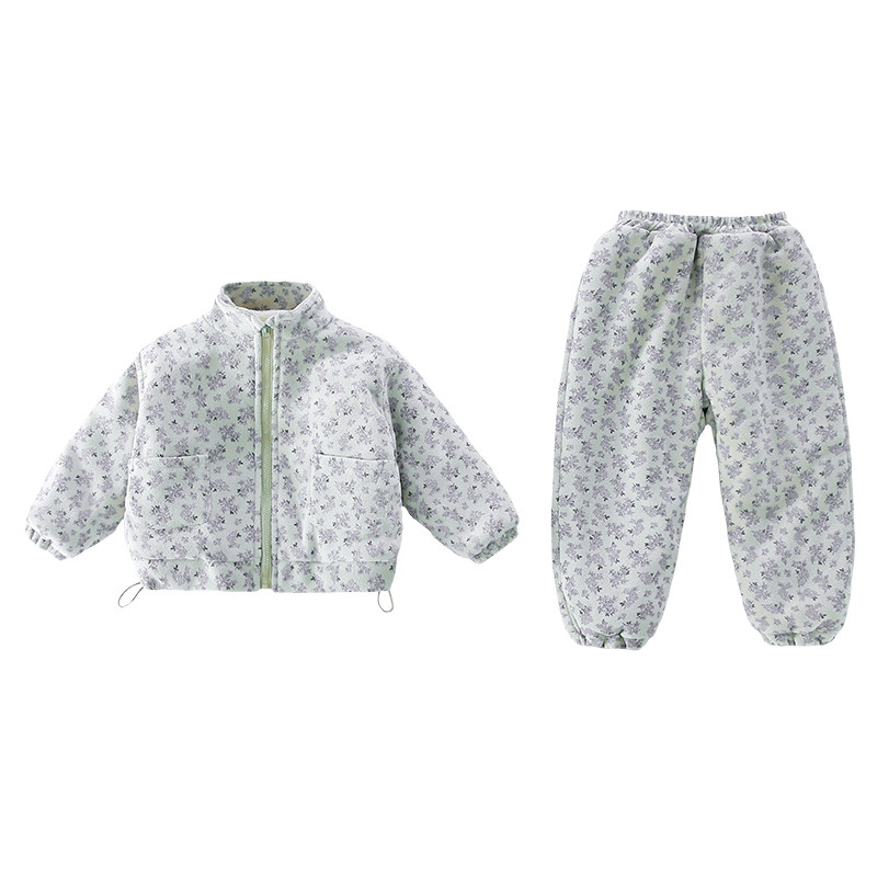2025新款冬季儿童家居服套装
