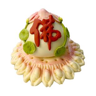 佛道仙拜佛上供馒头烧香祭拜祭祀寺庙初一十五清明盂兰盆会供品